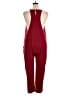 Shein Solid Burgundy Red Jumpsuit Size 14 - photo 2