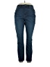 MICHAEL Michael Kors Solid Blue Jeans Size 14 - photo 1