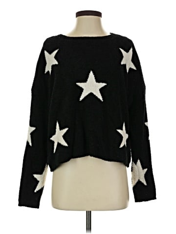 Blue Rain Pullover Sweater (view 1)