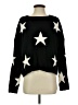 Blue Rain 100% Polyester Stars Black Pullover Sweater Size S - photo 1