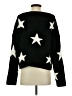 Blue Rain 100% Polyester Stars Black Pullover Sweater Size S - photo 2