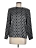 Kasper A.S.L. 100% Polyester Black Long Sleeve Blouse Size 8 - photo 1