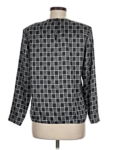 Kasper A.S.L. Long Sleeve Blouse (view 2)