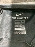 Nike 100% Polyester Silver Active T-Shirt Size 7 - photo 3