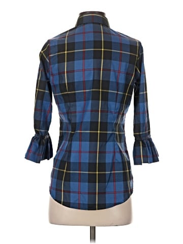 Gretchen Scott Designs 3/4 Sleeve Button-Down Shirt (view 2)