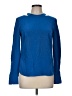Akris Punto Blue Long Sleeve Blouse Size 8 - photo 1
