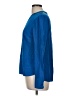 Akris Punto Blue Long Sleeve Blouse Size 8 - photo 5
