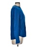 Akris Punto Blue Long Sleeve Blouse Size 8 - photo 4