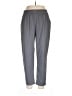 Unbranded 100% Polyester Solid Gray Track Pants Size XL Petite - photo 1