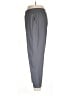 Unbranded 100% Polyester Solid Gray Track Pants Size XL Petite - photo 5