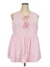 Torrid 100% Rayon Pink Sleeveless Blouse Size 2X Plus (2) - photo 1