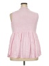 Torrid 100% Rayon Pink Sleeveless Blouse Size 2X Plus (2) - photo 2