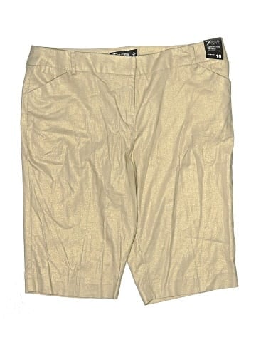 7th Avenue Design Studio New York & Company Khaki Shorts (view 1)