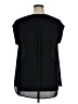 DR2 Black Short Sleeve Blouse Size 1X - photo 2