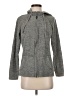 Green Tea 100% Polyester Gray Zip Up Hoodie Size S - photo 1