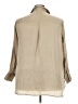 Old Navy 100% Polyester Metallic Tan Long Sleeve Blouse Size XXL - photo 2