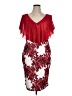 Emery Rose Paisley Red Cocktail Dress Size 1X - photo 1