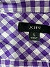 J.Crew Checkered-gingham Purple Long Sleeve Blouse Size S - photo 7