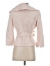 Bill Blass Chevron-herringbone Pink Jacket Size 2 - photo 2