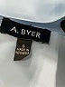 A. Byer 100% Polyester Blue 3/4 Sleeve Blouse Size S - photo 7
