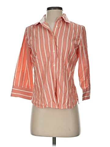 Bass 3/4 Sleeve Button-Down Shirt (view 1)