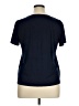 Green Envelope Blue Short Sleeve Top Size XL - photo 2