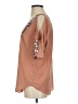 Moda International 100% Polyester Brown 3/4 Sleeve Blouse Size S - photo 5