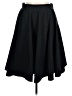 Moon Solid Black Formal Skirt Size 1X - photo 1