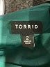 Torrid 100% Polyester Solid Green Cocktail Dress Size 2X Plus (2) - photo 7