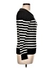 Cielo Stripes Black Pullover Sweater Size L - photo 4