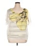 Style&Co 100% Polyester Yellow 3/4 Sleeve Blouse Size XL (petite) - photo 1