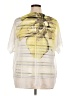 Style&Co 100% Polyester Yellow 3/4 Sleeve Blouse Size XL (petite) - photo 2