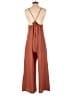Shein Solid Brown Jumpsuit Size 4 - photo 2