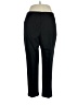 Lands' End Solid Black Dress Pants Size L - photo 1