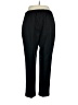 Lands' End Solid Black Dress Pants Size L - photo 2