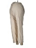Seraphine Solid Tan Linen Pants Size 8 - photo 1