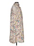 CeCe 100% Polyester Print Silver Cocktail Dress Size 4 - photo 4