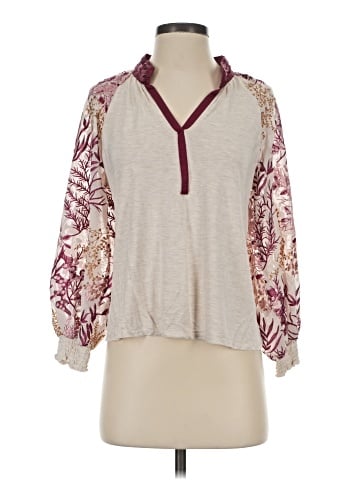 Tiny 3/4 Sleeve Blouse (view 1)