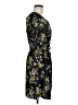 Speed Control 100% Polyester Floral Black Casual Dress Size M - photo 4