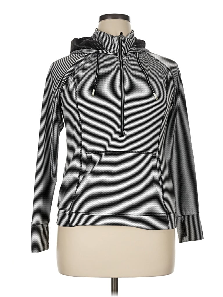 Pre-owned Tangerine Pullover Hoodie In Gray