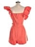 Flying Tomato Color Block Orange Red Romper Size XL - photo 2