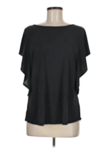 Green Envelope Short Sleeve Top (view 1)