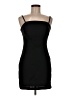 Crystal Sky Solid Black Cocktail Dress Size M - photo 1