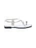 Old Navy Silver Sandals Size 6 - photo 1