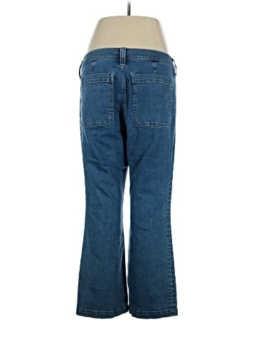 Madewell Kick Out Crop Jeans in Elkton Wash: Patch Pocket Edition (view 2)