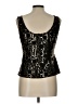 Alex Evenings 100% Polyester Black Sleeveless Blouse Size L (petite) - photo 2