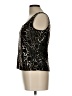 Alex Evenings 100% Polyester Black Sleeveless Blouse Size L (petite) - photo 5