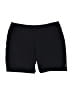 lucy Solid Black Athletic Shorts Size L - photo 1