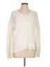 Bobi 100% Cotton Ivory Pullover Sweater Size L - photo 1