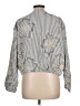 En Creme 100% Polyester Print Gold Jacket Size L - photo 2